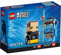 Set LEGO Brickheadz AVATAR 40554 - Jake Sully & his Avatar, boîte neuve scellée