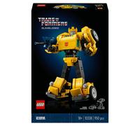 Set LEGO Icons Transformers Bumblebee 10338 - Modèle Collectible pour Adultes