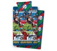 Set Lenzuola per Letto Singolo di Avengers
