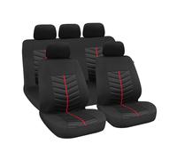 LAMPA Anti-vol Set Housses Rapid, Noir/Rouge
