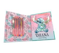 Set Livre De Coloriage Stitch Disney Et 6 Stylos Gel