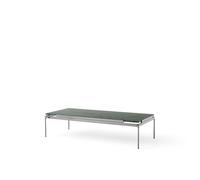 Set LN12 Table Basse Verde Guatemala/ Chrome Foncé