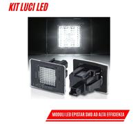 Set Lumières Plaque D'Immatriculation LED Compatible Avec Mercedes Cla Les C117