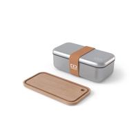 Set lunch box en métal 700ml Canyon + Planche à découper Monbento