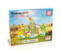 Set magnetique ferme 18 pcs - picassotiles