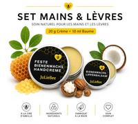 SET MAINS & LÈVRES - Crème mains solide et baume à lèvres naturel