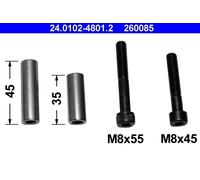 Set Manchon De Conduite, Pinces Frein Axial Avant pour VW Seat Arosa Caddie Cor