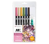 Set Manga Flower ABT Dual Brush Pens