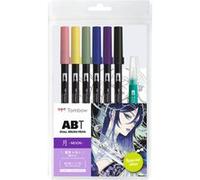 Set Manga Tombow France & Benelux Moon ABT Dual Brush Pens Multicolore