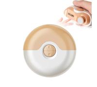 Set manucure-pedicure PAS Coupe-ongles électrique 2 en 1 8,6 x 8,6 x 3,65 cm sécurité anti-pincement cisaillement et meulage