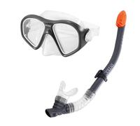 Set Masque Avec Tuba pour Enfants et Adultes Reef Rider 8 + Intex 55648 Pisci