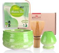 Set matcha “Midori” avec bol, porte-fouet et 30 g de matcha premium