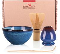 Set matcha “Safaia” 80 avec bol à thé, fouet à matcha et porte-fouet