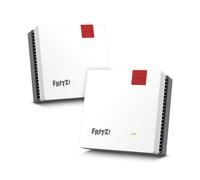 AVM Kit Wi‑Fi maillé FRITZ! Mesh Set 1600 – Wi‑Fi 6 bi‑bande 3000 Mbit/s – Lot de 2