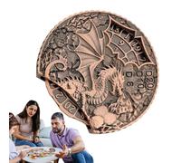 Set Metal Dice - Zinc Alloy Mini dnds Dice S,et - Rôle Playin, G dic.e S.et pour Dungeon and Dragon RPG mtgs, pathfinders Role Play Tabletop Games, RO, Le Playing Board Games Accessoires