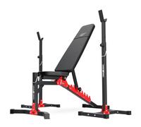 Set MH19 | banc de musculation réglable, support de poids réglable en hauteur