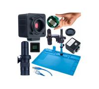 Set Microscope Numérique Earth Pro MCEP-0.5X - Caméra 5MP HDMI USB | Zoom 7-45x | Tapis Antistatique 480x320mm