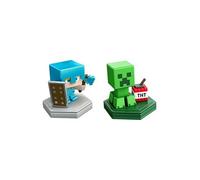 set Minecraft Earth Boost Minis 5 cm noir/or 2-pièces