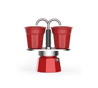 Set mini Express 2 tasses rouge - - Rouge - Aluminium