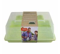 Set Mini-Zimmergewächshaus Maison Boîte D'Élevage Uni Grow Vert Pots aux Huiles