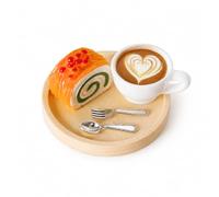 Set Miniature ssert Café Maison Poupée, Style to 3 | Plateau miniature inclus, Articles Miniatures, Compléter une collection, Pour utilisateurs poupée