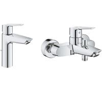 Set mitigeur bain-douche Grohe Start 24206002, mitigeur de lavabo Grohe Start 23455002