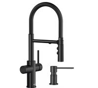 Set mitigeur de cuisine Blanco Catris-S 526707, distributeur de savon Blanco Lato 525789