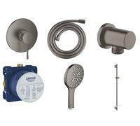 Set mitigeur de douche Grohe Essence 24057AL1, barre de douche Grohe Rainshower 26603AL0, 26574AL0, 27057AL0, 35600000, 28388A01