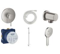 Set mitigeur de douche Grohe Essence 24057DC1, barre de douche Grohe Rainshower 26603DC0, 26574DC0, 27057DC0, 35600000, 28388DC1