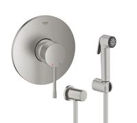 Set mitigeur de douche Grohe Essence 24057DC1, kit de douchette bidet Grohe Tempesta 27513DC1, 27057DC0