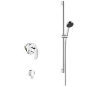 Set mitigeur de douche Hansgrohe Vernis Blend 71663000, ensemble de douche Hansgrohe Activera Select S 28046000, 26453000