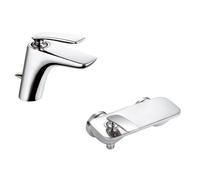 Set mitigeur de douche Kludi Balance 527100575, mitigeur de lavabo Kludi Balance 520230575
