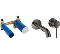 Set mitigeur de lavabo Grohe Essence New 19408A01, élément encastré de mitigeur Grohe Eurostyle 23571000