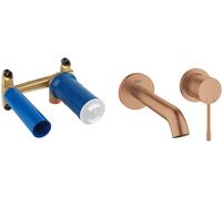 Set mitigeur de lavabo Grohe Essence New 19408DL1, élément encastré de mitigeur Grohe Eurostyle 23571000