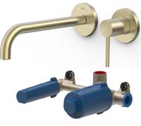 Set mitigeur de lavabo Tres Study 26230022CA, élément encastré Tres 20830002