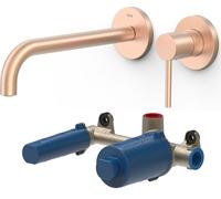 Set mitigeur de lavabo Tres Study 26230022OPM, élément encastré Tres 20830002