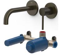 Set mitigeur de lavabo Tres Study Exclusive 26230021KMB, élément encastré Tres 20830002