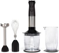 Set Mixeur Plongeant Dop246 ¿ 800W,4 Lames Et Fouet,Vitesses 0 À 12,Pied Amovible,16000 Tours/Min,Ergonomique,Accessoires Inclus