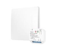 Set module éclairage et interrupteur CHACON 54666 Sans fil Sans piles