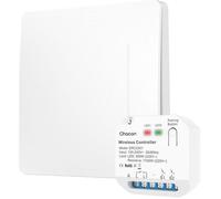 Set module éclairage et interrupteur - CHACON - 54666 - Sans fil - Sans piles