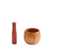 Set Mortier Et Pilon Bol mortier broyeur pilon ail ensemble de broyage bâton concassage manuel purée mouture Guacamole tasse assaisonnement(L)