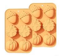 Set Moules Pâtisserie Silicone 27cm Réutilisables | Dimensions 27x17x3.5cm, lot de 2 , pour idéal usage quotidien, structure pour robuste, design pratique