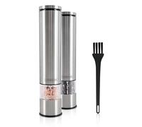 KitchenCook Set moulins à sel et poivre électriques Inox