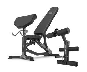 Set MS39_2.0 | banc double face + banc à biceps + presse à jambes - Marbo Sport