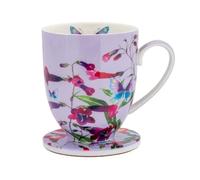 Set Mug Con Sottobicchiere Posey Perennial Penstemons 400ml Maxwell Williams
