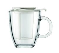 Set Mug En Verre 0.35l Et Son Filtre En Nylon Blanc K11239-913 Yo-Yo Set