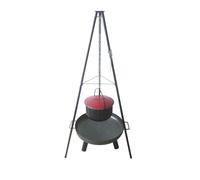 Set Multi-Gril 4 en 1 Brasero 60 cm Pivotant Faitout 15L