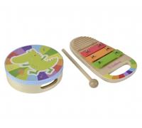 Set musical tambour et xylophone