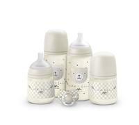 Set Nouveau-né Sucette Et 4 Biberons Wild & Free Beige TU