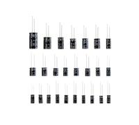 Set Of 120pcs 12 Values 0.22UF-470UF Aluminum Electrolytic Capacitor Assortment Kit Set EKFBQBGW